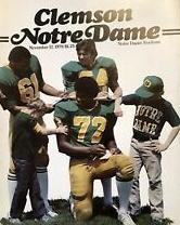1979 Clemson Notre Dame program