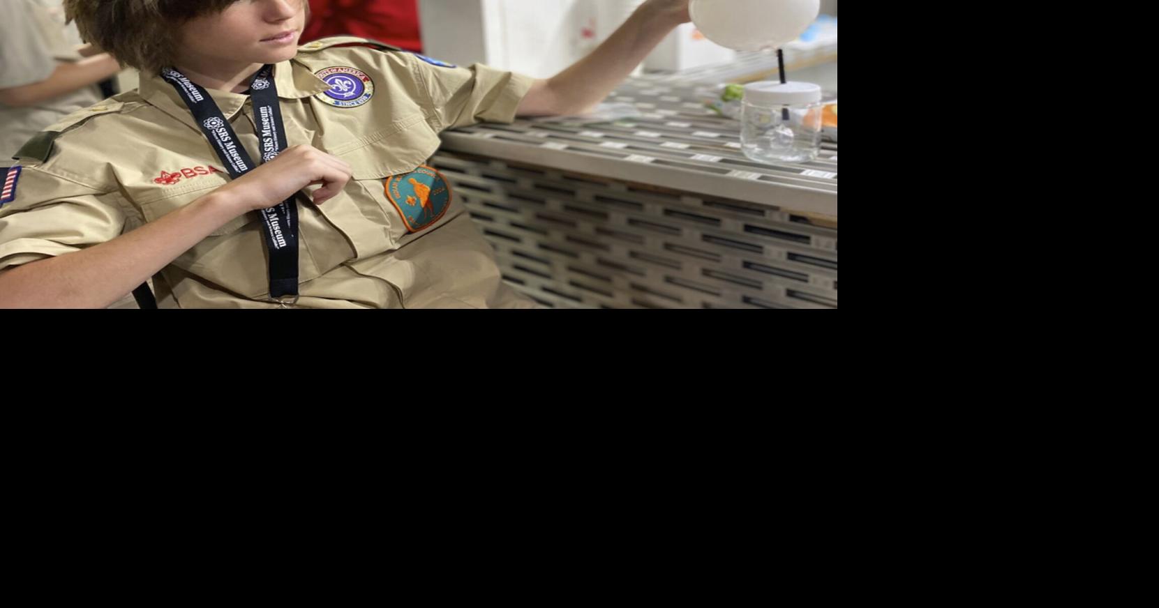 Scouts explore nuclear science at SRS museum