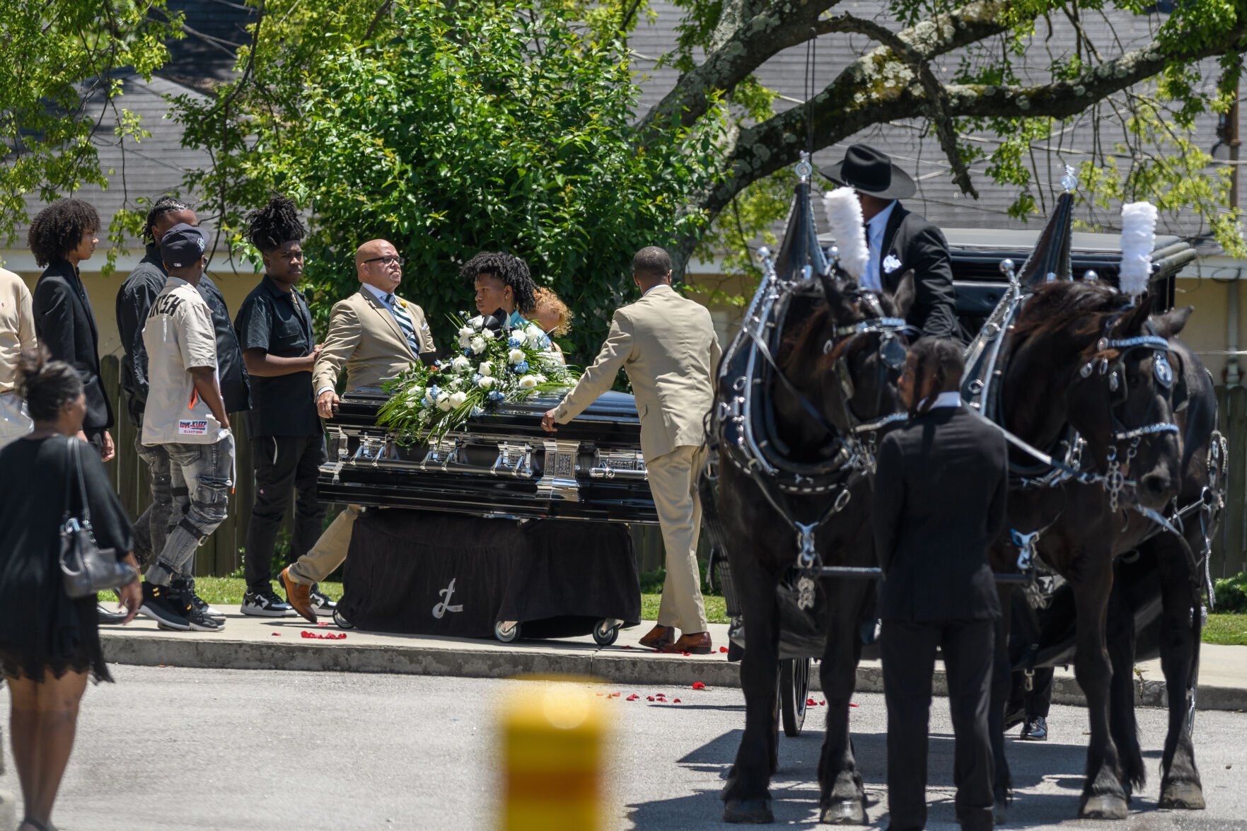 Photos: Funeral For Cyrus Monroe Carmack-Belton, The 14-year-old, Who ...