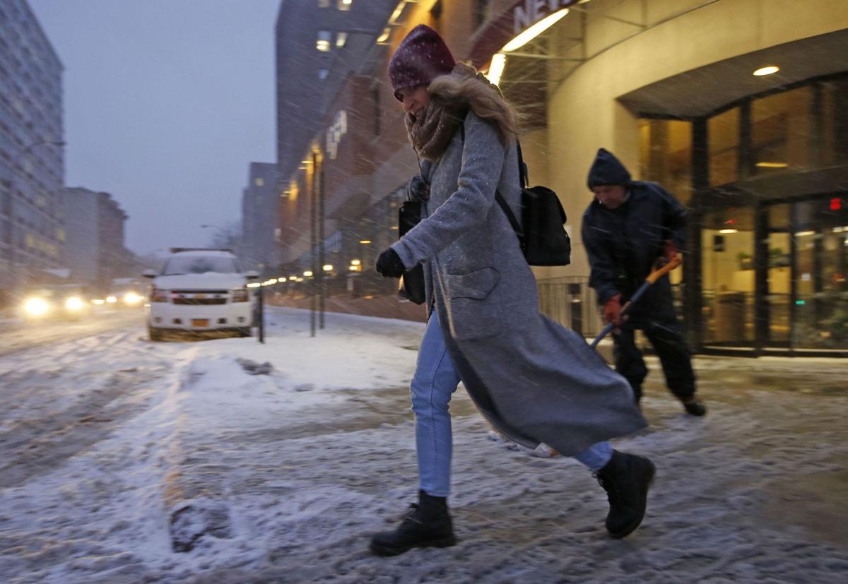 Winter storm wallops region