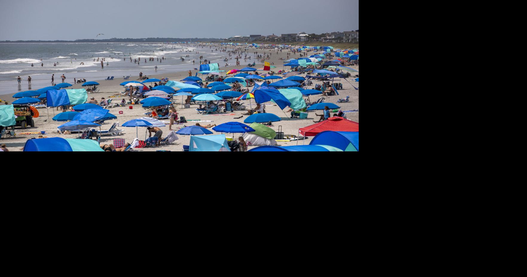 Menschen, die in Folly Beach arbeiten, haben Schwierigkeiten ...