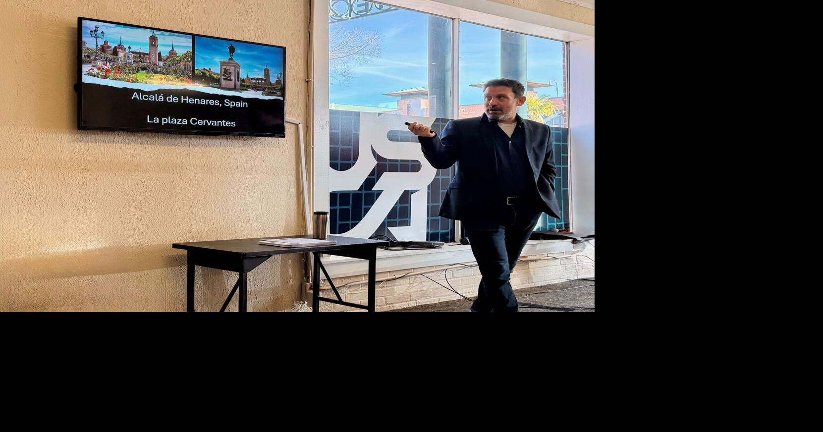 Spanish Vanguard, soccer poetry discussed at 'Aiken in the Alley' series