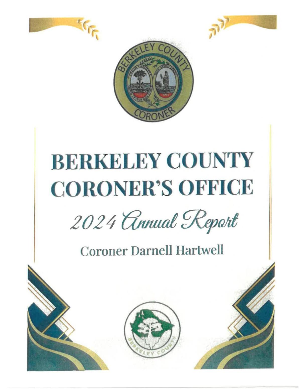 Berkeley County Coroner releases 2024 annual report