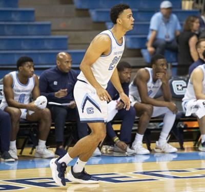 5 players score in double figures as Campbell routs Citadel 