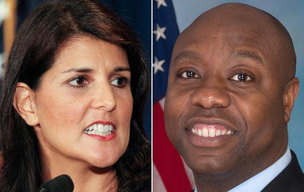 Sen. Tim Scott and former SC governor Nikki Haley will give speeches at RNC Monday night