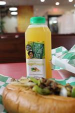 Juice from Eliza's Vegan Cafe