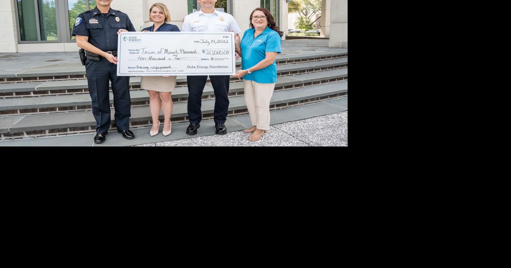 Town awarded Duke Energy grant for preparedness, resiliency initiatives