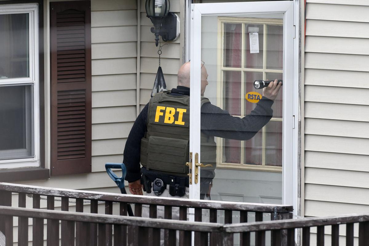 Bombing suspect search