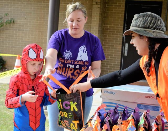 Aiken County Sheriff's Office hosts annual trick or treat event News