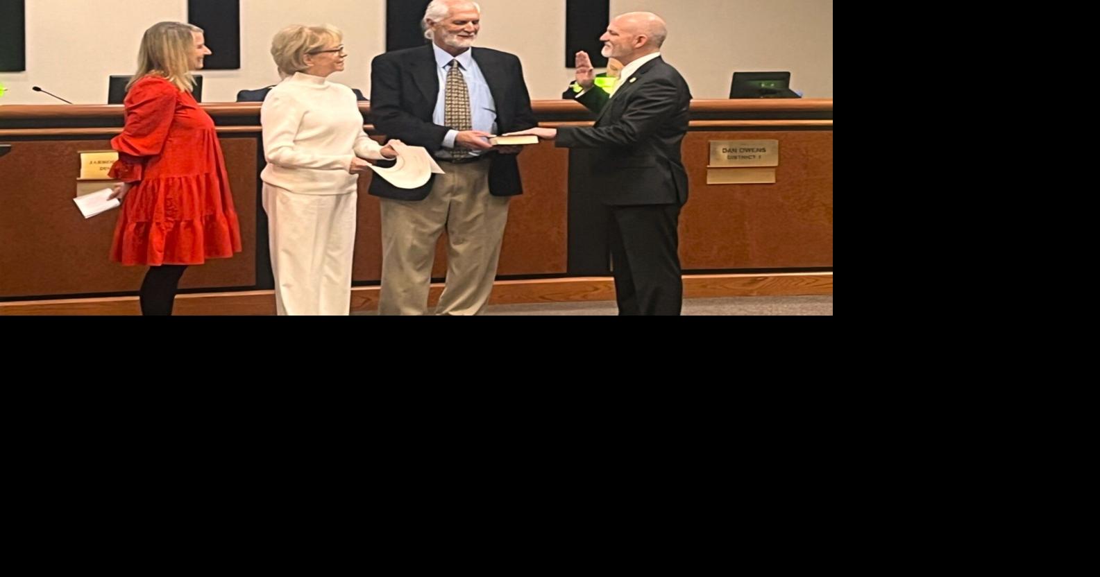 County officials sworn in