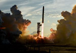 FILE PHOTO: The SpaceX Starship and Super Heavy v3 Booster lift off on its 14th test flight