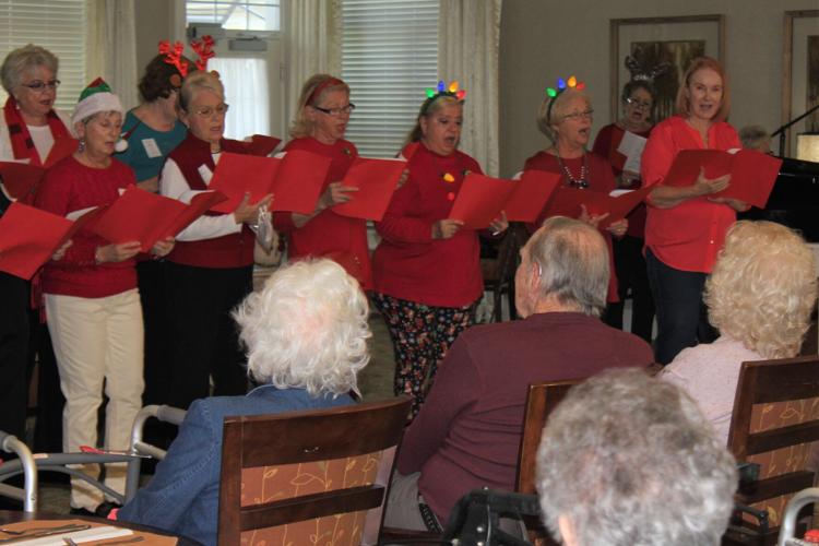 Women of Woodside bring Christmas cheer to Benton House | Features ...