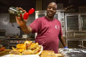 Garlic blue crabs star at a new Charleston-area restaurant that's now open