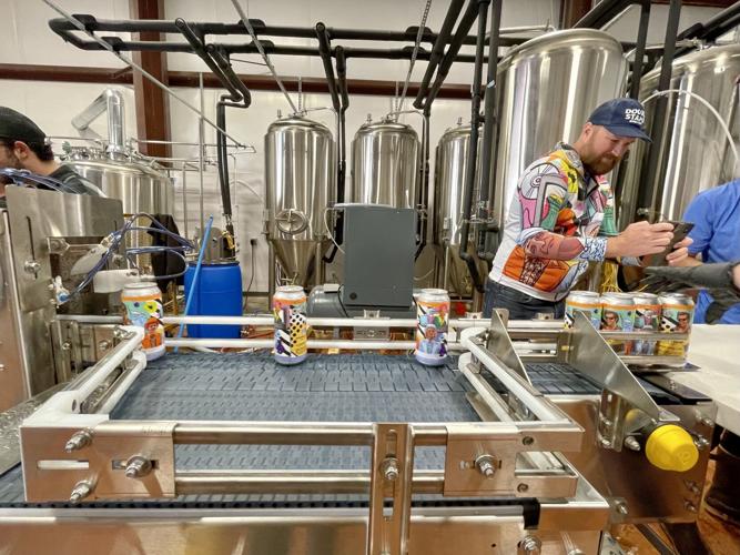 Greenville's Double Stamp Brewery on Laurens Road enters beer canning
