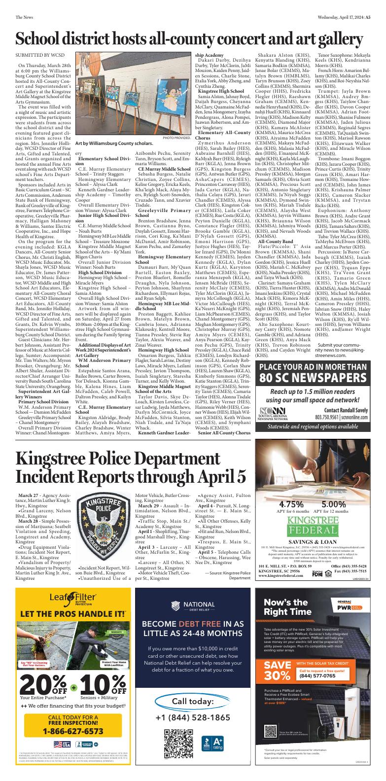 Page A5 Kingstree News EPaper