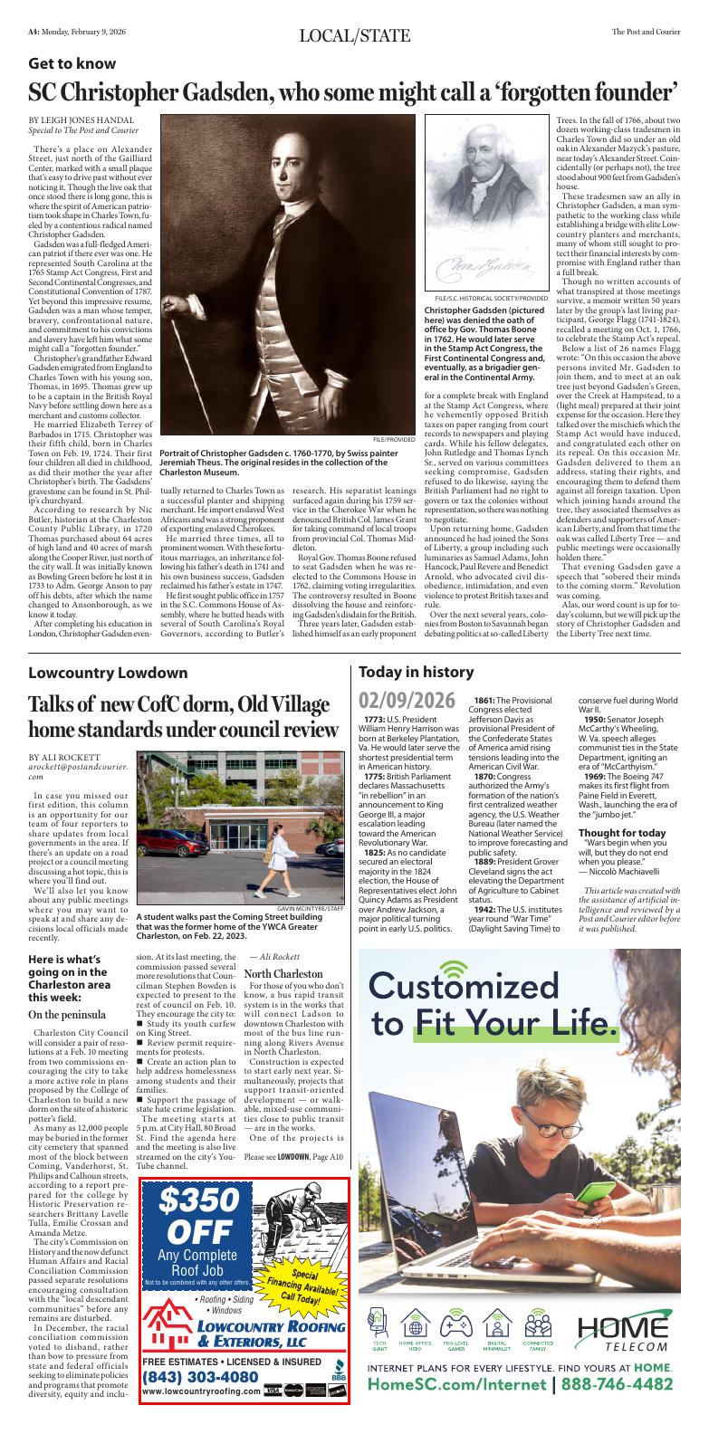 Page A4 E Paper The Post And Courier Full Digital SC s Top Newspaper