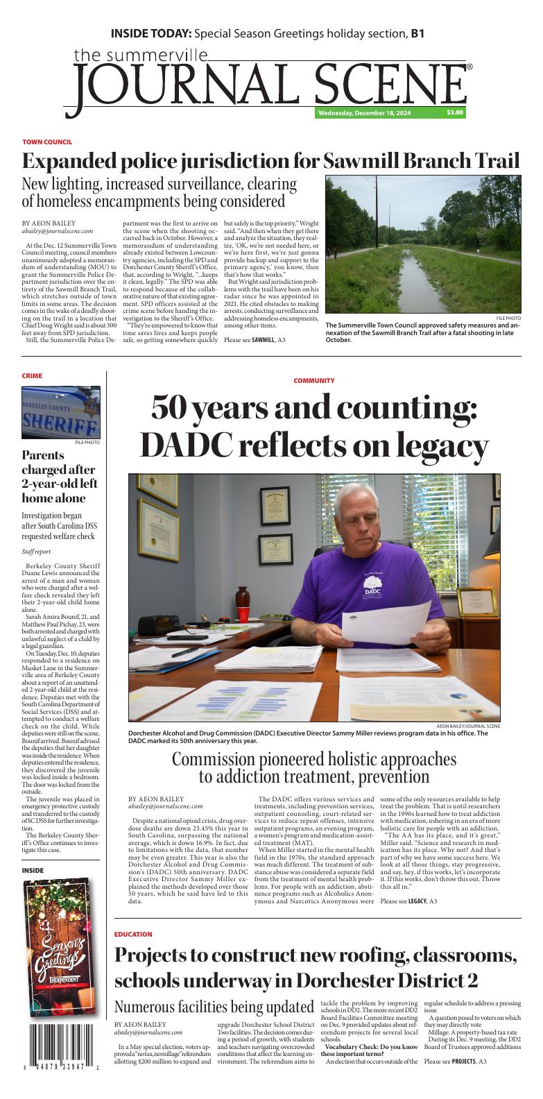 Page A1 | The Journal Scene E-Paper | postandcourier.com