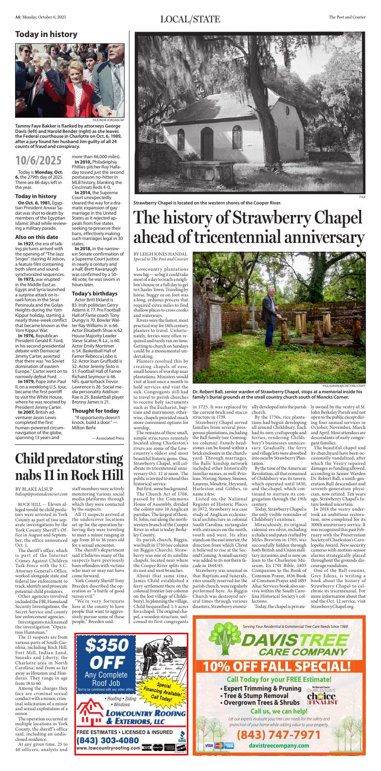 Page A4 | E‑Paper – The Post and Courier | Full Digital SC’s Top Newspaper