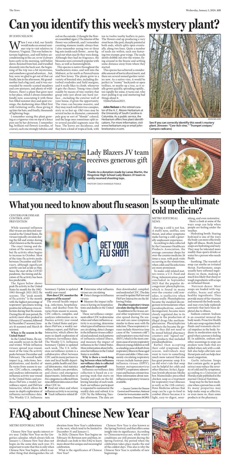 Page A13 Kingstree News EPaper