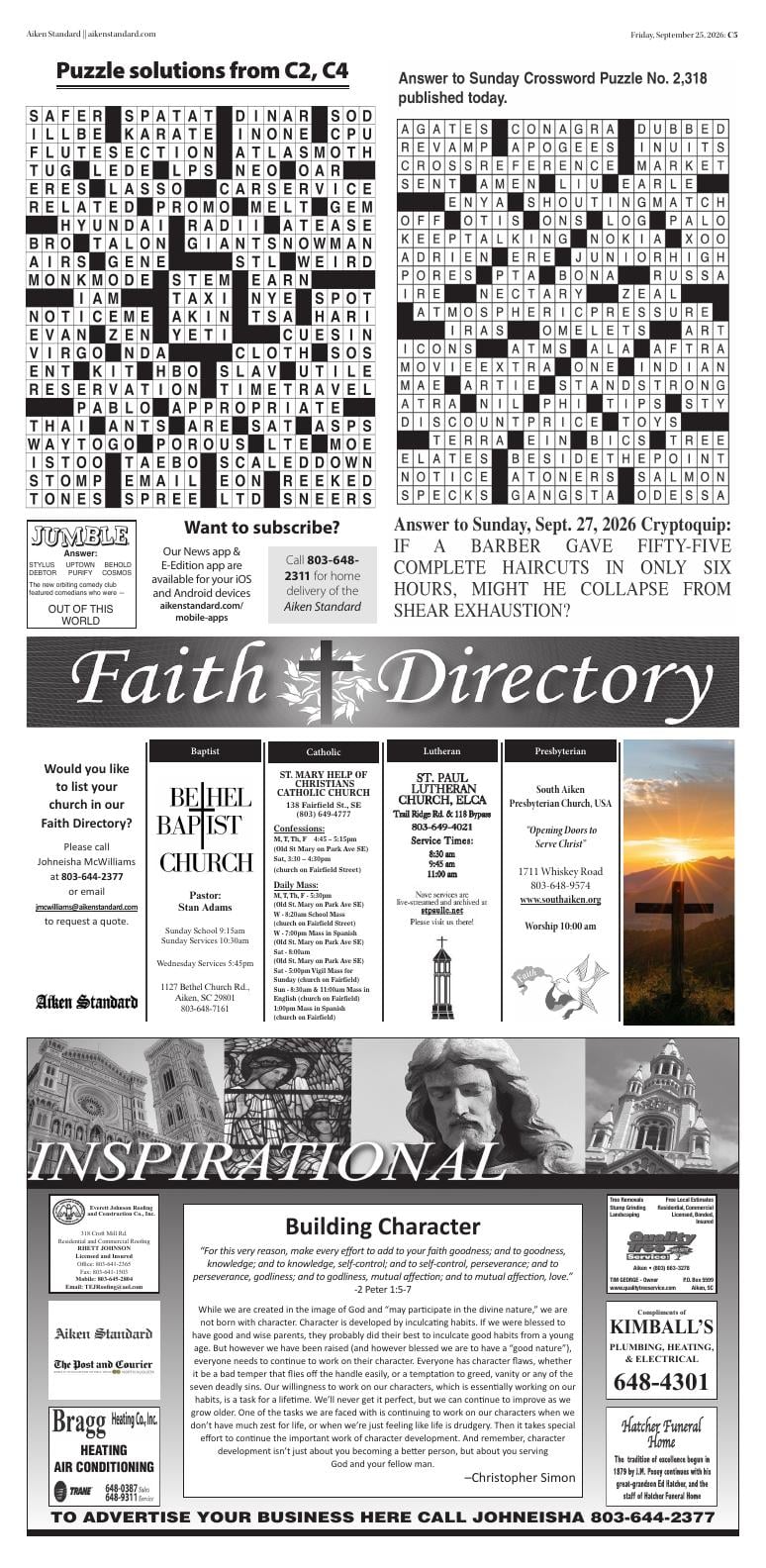 Page C5 | Aiken Standard ePaper