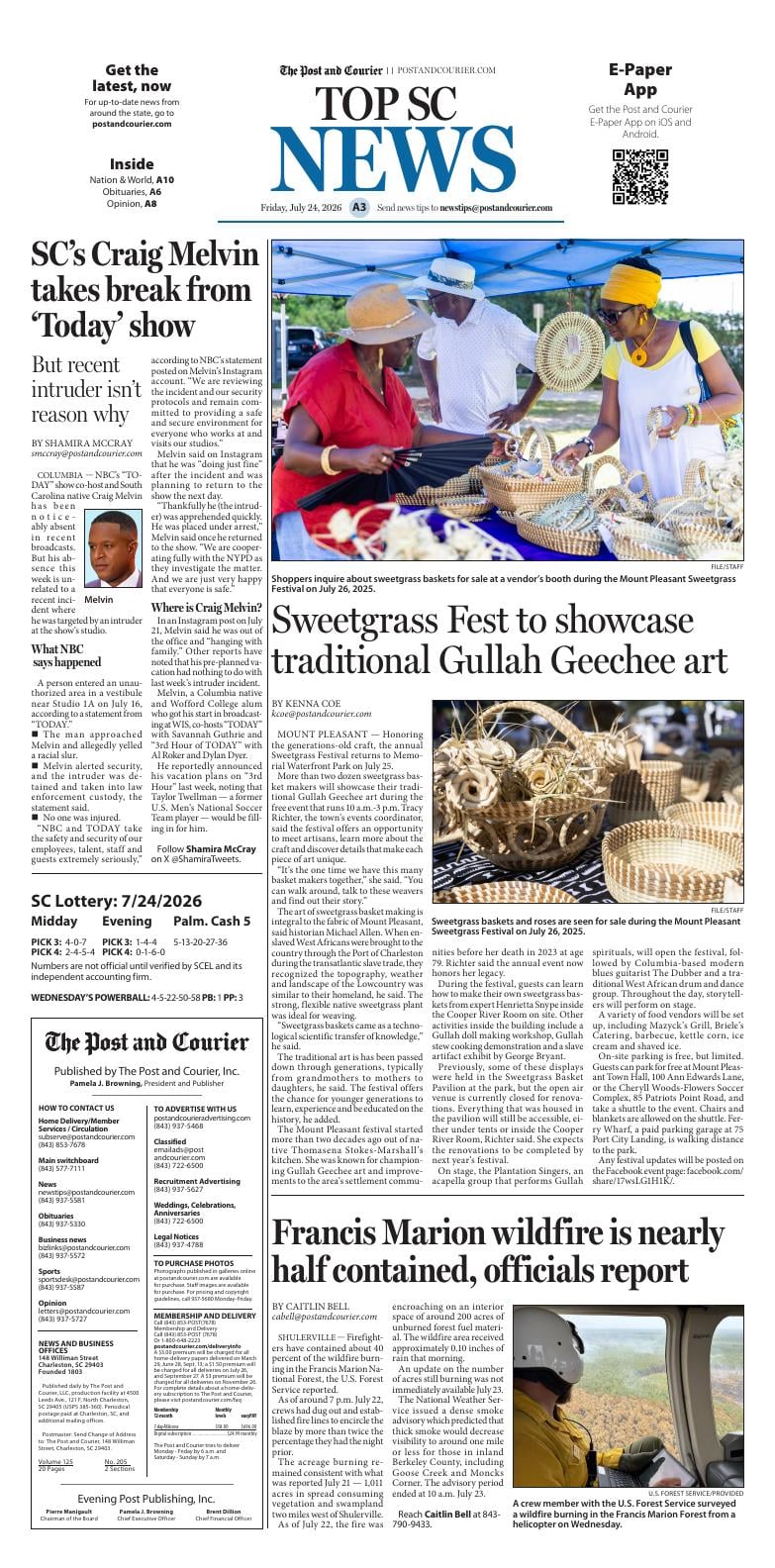 Page A3 | E‑Paper – The Post and Courier | Full Digital SC’s Top Newspaper