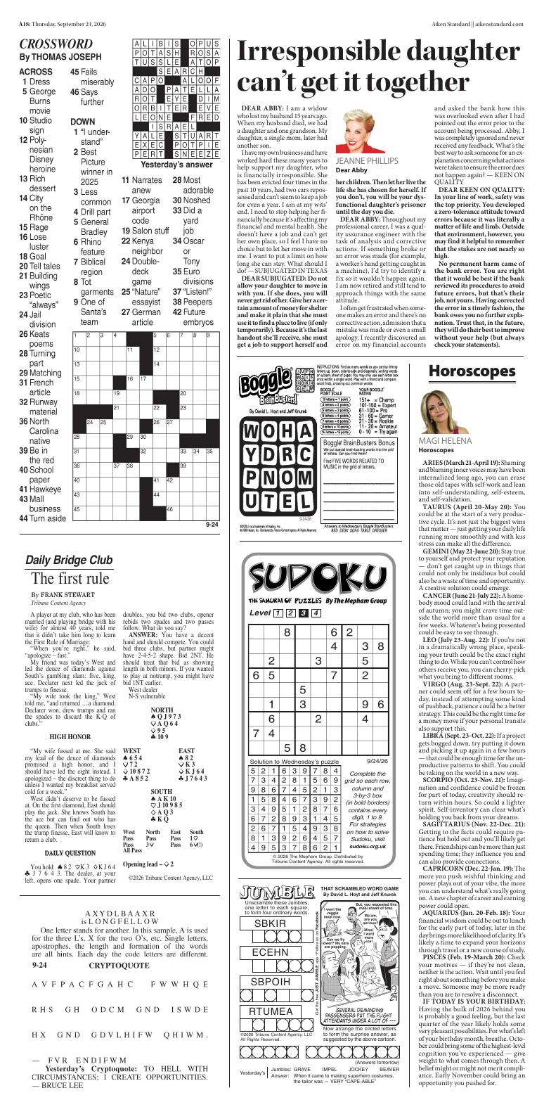 Page A18 | Aiken Standard ePaper