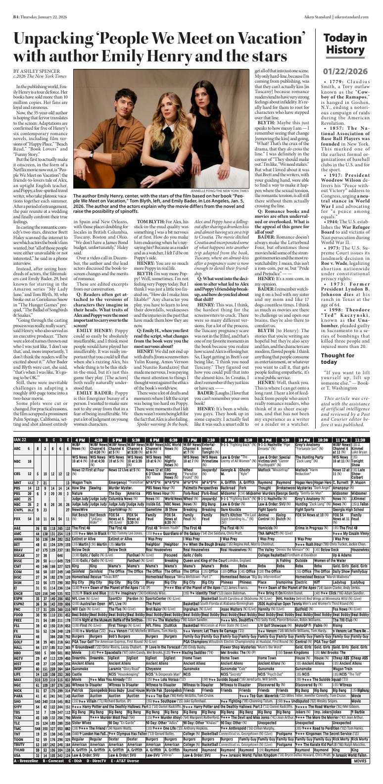 Page B4 | Aiken Standard ePaper
