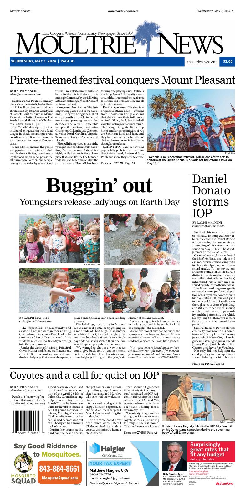 Page A1 | Moultrie News E-Edition or E-Paper | postandcourier.com