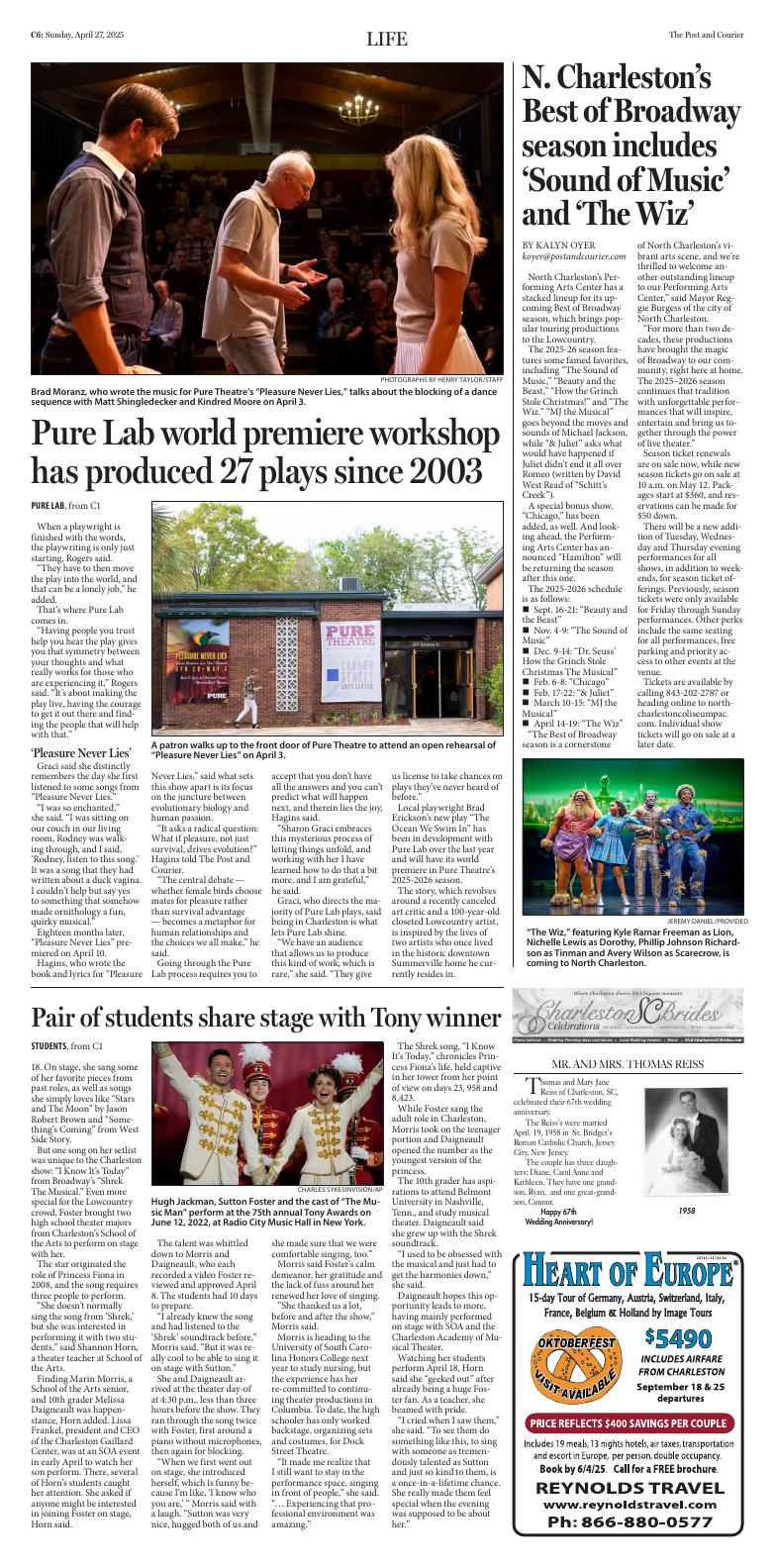 Chelsea Grinstead Page C6 | E‑Paper – The Post and Courier | Full Digital SC’s Top Newspaper