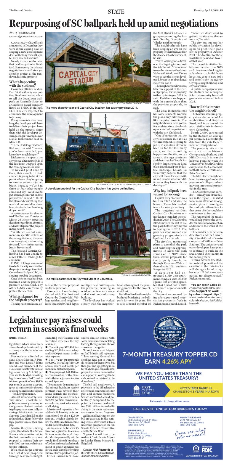 AD2 | E‑Paper – The Post and Courier | Full Digital SC’s Top Newspaper