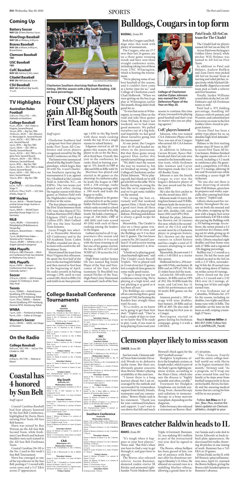 Page B11 | E‑Paper – The Post and Courier | Full Digital SC’s Top Newspaper