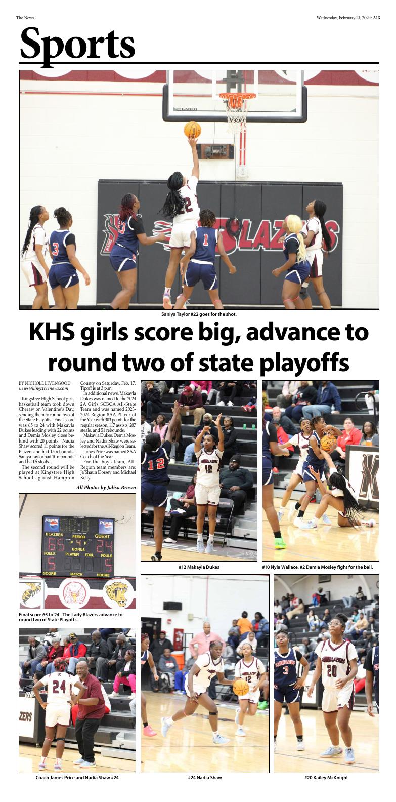 Page A13 Kingstree News EPaper