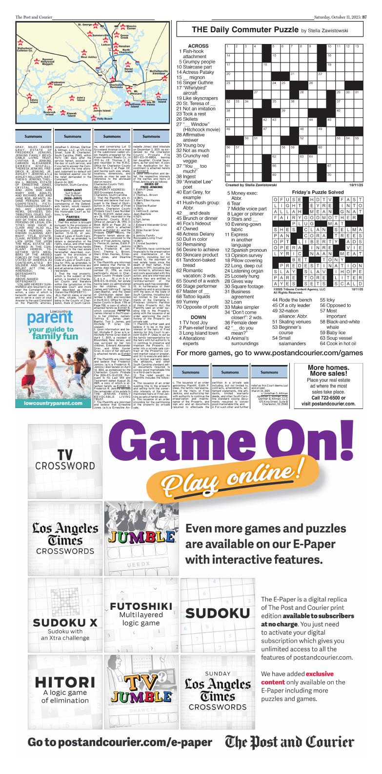 Page b6 | e‑paper – the post and courier | full digital sc's top newspaper