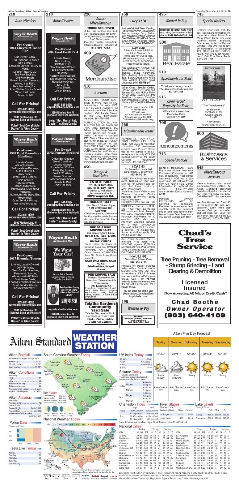 Page B7 | Aiken Standard ePaper
