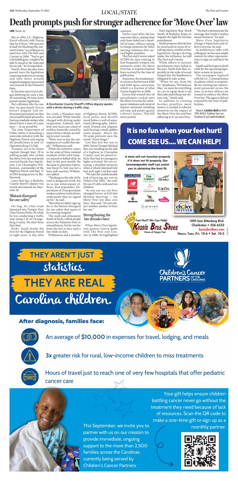 Page A10 | E‑Paper – The Post and Courier | Full Digital SC’s Top Newspaper