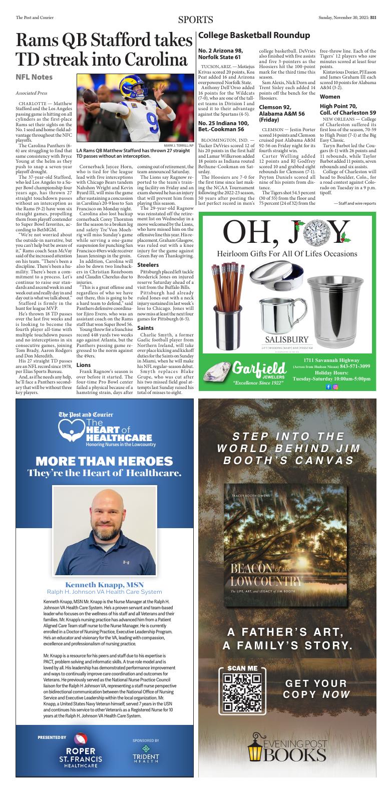 Page B11 | E‑Paper – The Post and Courier | Full Digital SC’s Top Newspaper