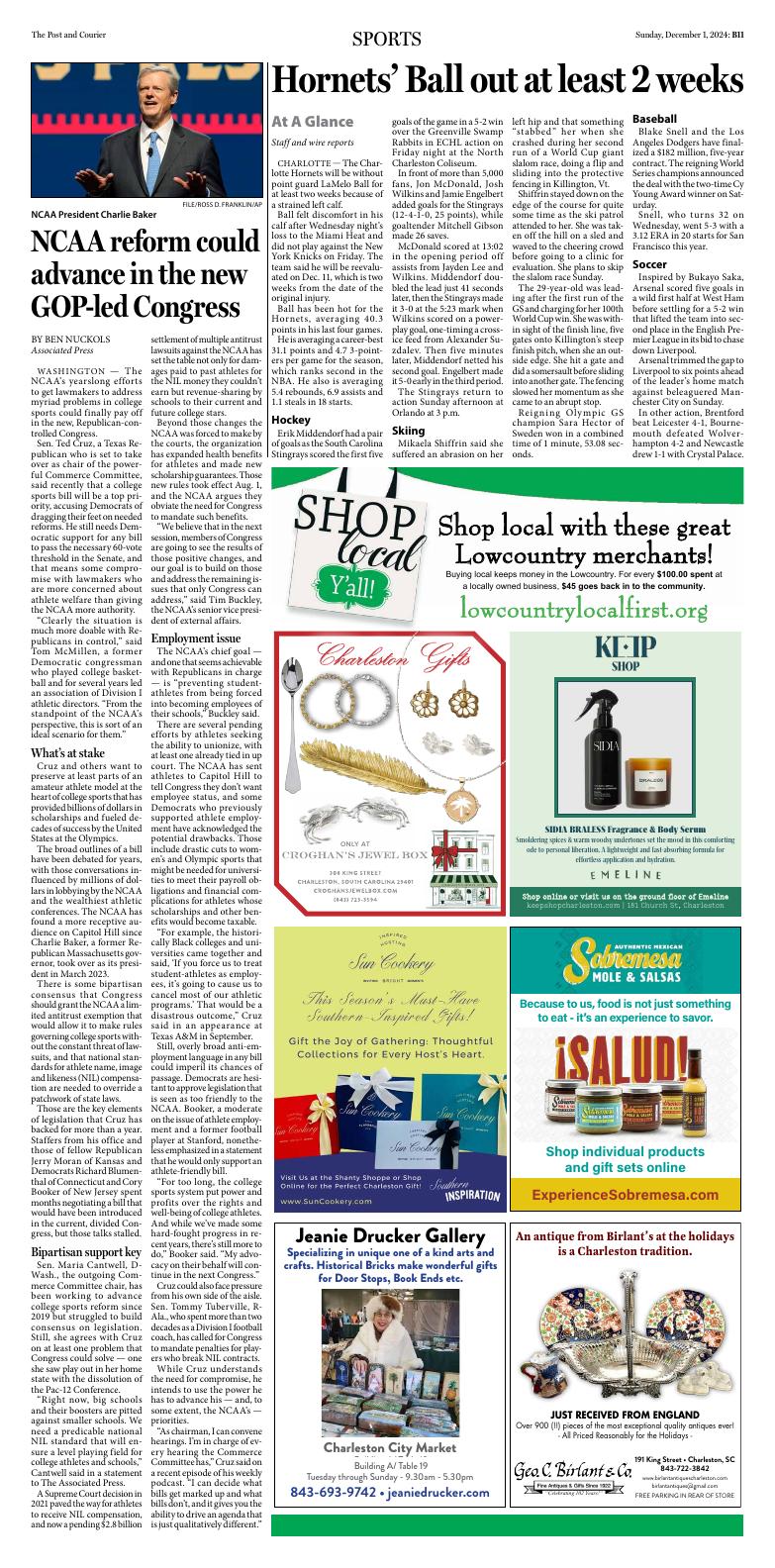 Page B11 | E‑Paper – The Post and Courier | Full Digital SC’s Top Newspaper