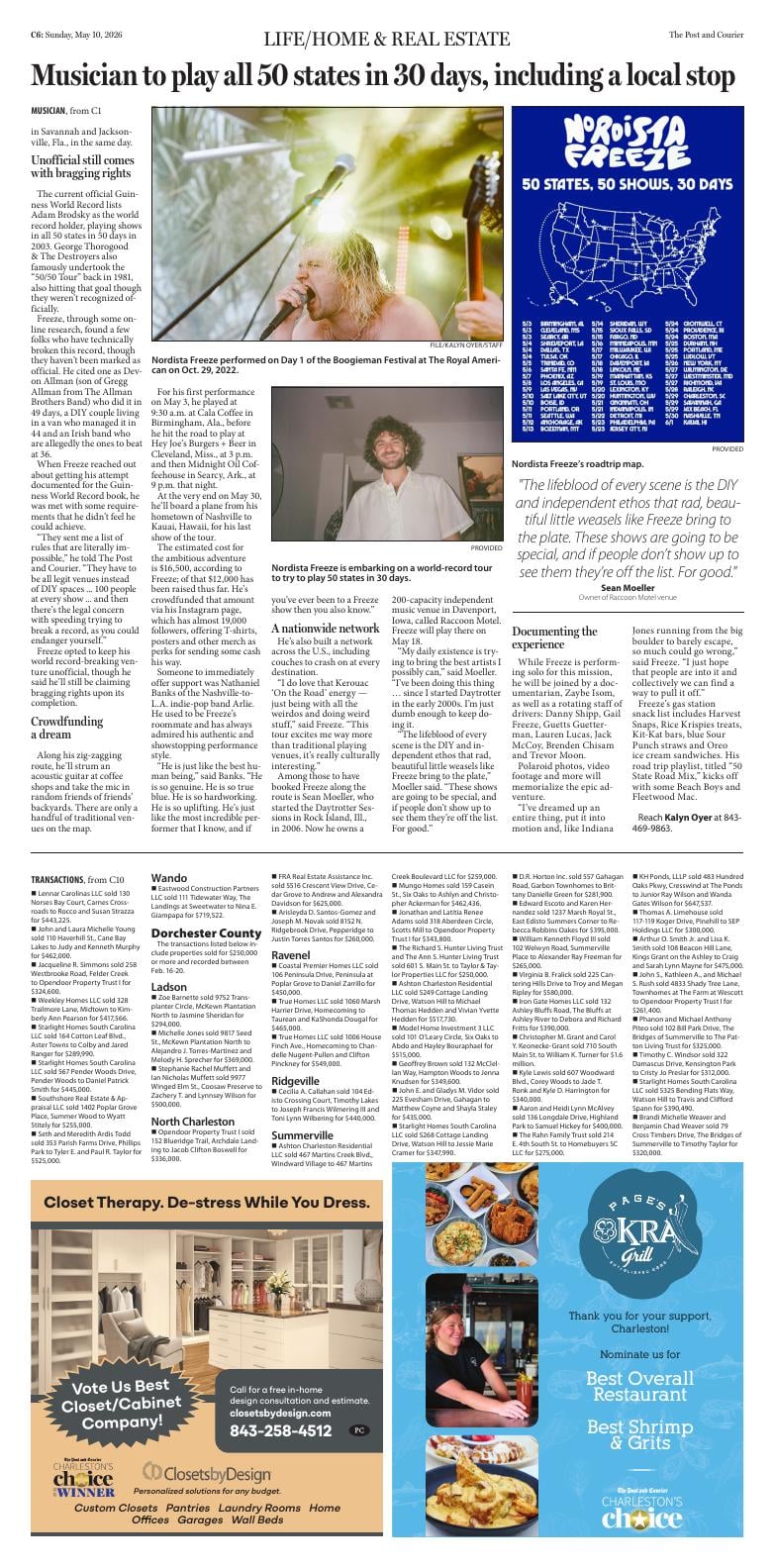 Page C6 | E‑Paper – The Post and Courier | Full Digital SC’s Top Newspaper