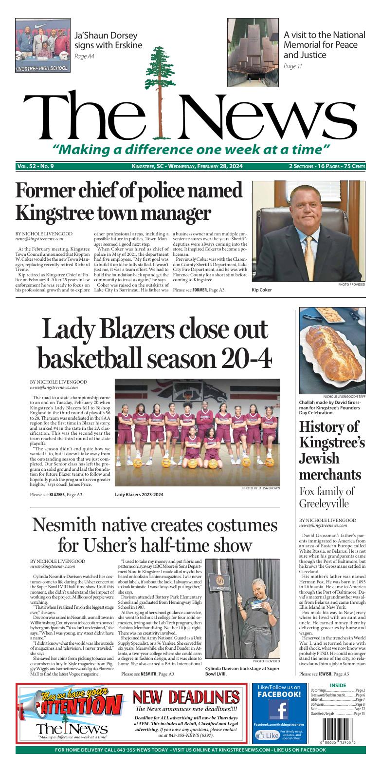 Page A2 Kingstree News EPaper