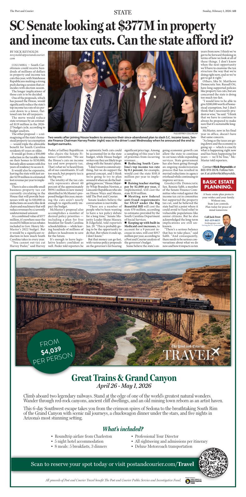 Page A11 | E‑Paper – The Post and Courier | Full Digital SC’s Top Newspaper