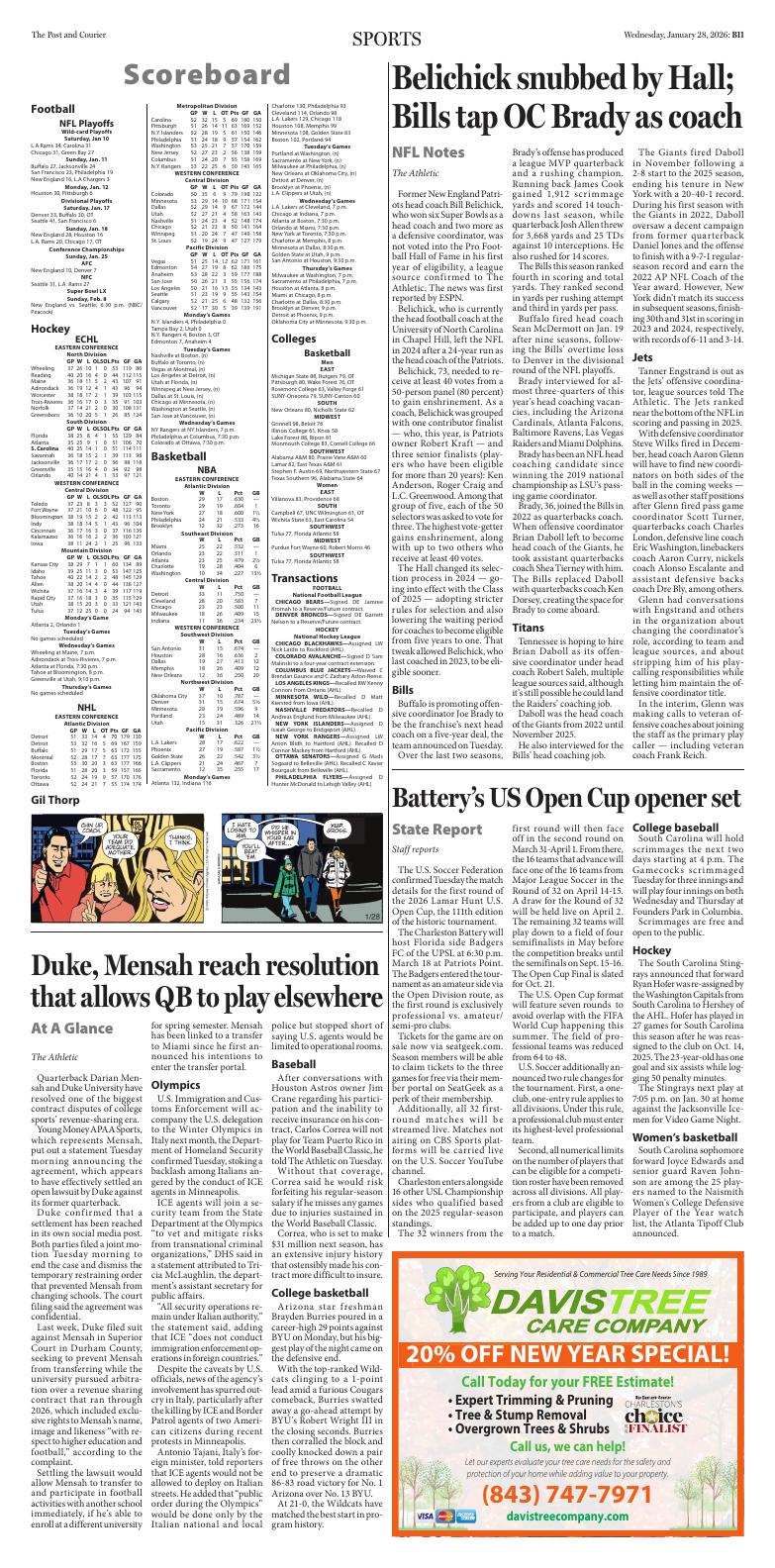 Page B11 | E‑Paper – The Post and Courier | Full Digital SC’s Top Newspaper