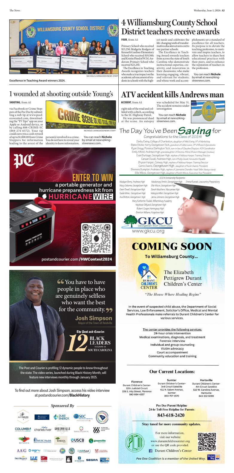 Page A3 Kingstree News EPaper