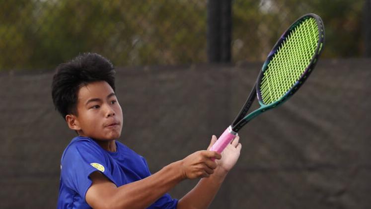 Chen serves up bagels in NPRC breakfast-time tennis match