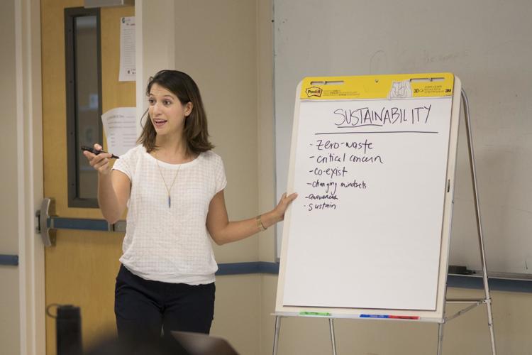 Jessica Radivan Radparvar leads workshop on sustainability at UOG | Local News ...