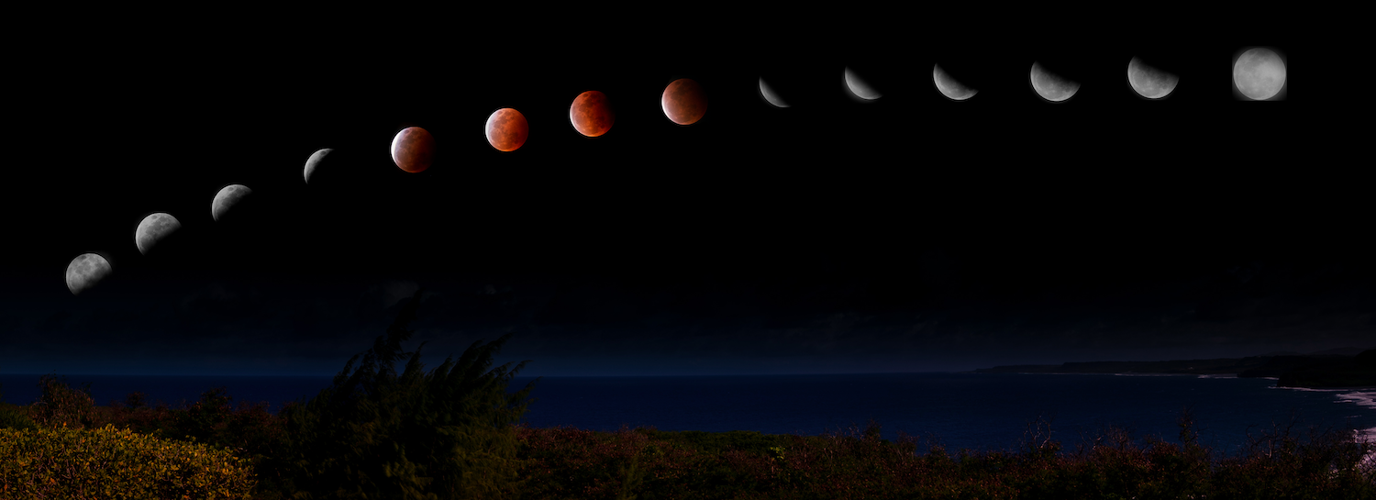 Check out the phases of Wednesday's blood moon lunar eclipse | Local ...
