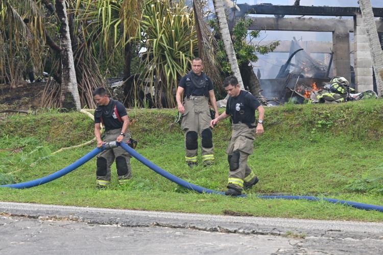 GFD responds to structure fire in Sinajana | Local News | postguam.com
