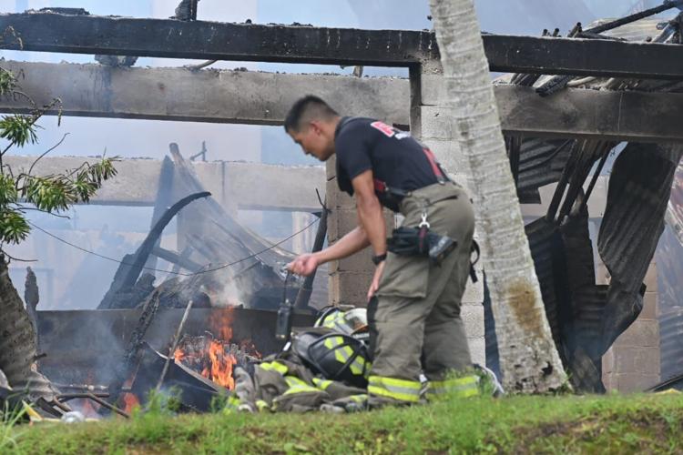 GFD responds to structure fire in Sinajana | Local News | postguam.com