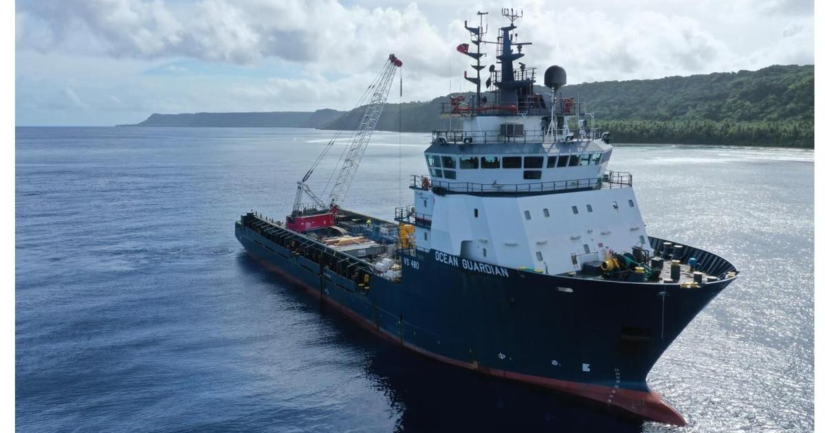 Contractor for Guam wastewater outfall diffuser project receives ...