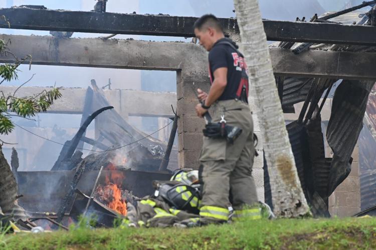GFD responds to structure fire in Sinajana | Local News | postguam.com