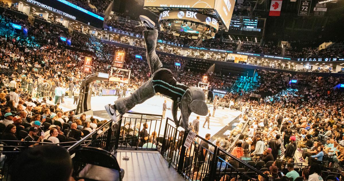 Ellie the Elephant shakes up dude-coded sports mascot environment
